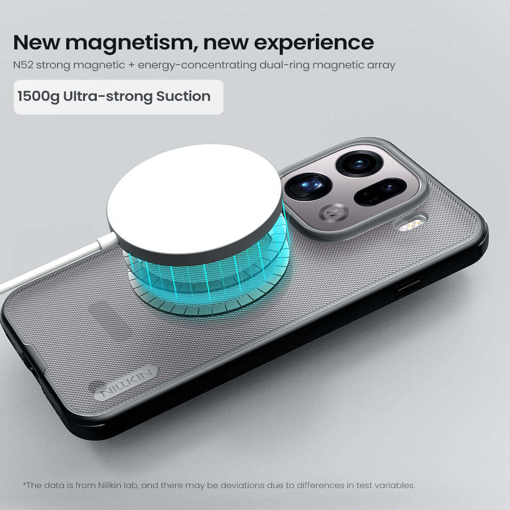 Чехол-крышка NILLKIN для Oppo Find X9 Pro (серия Frosted shield Pro Magnetic case Clear)